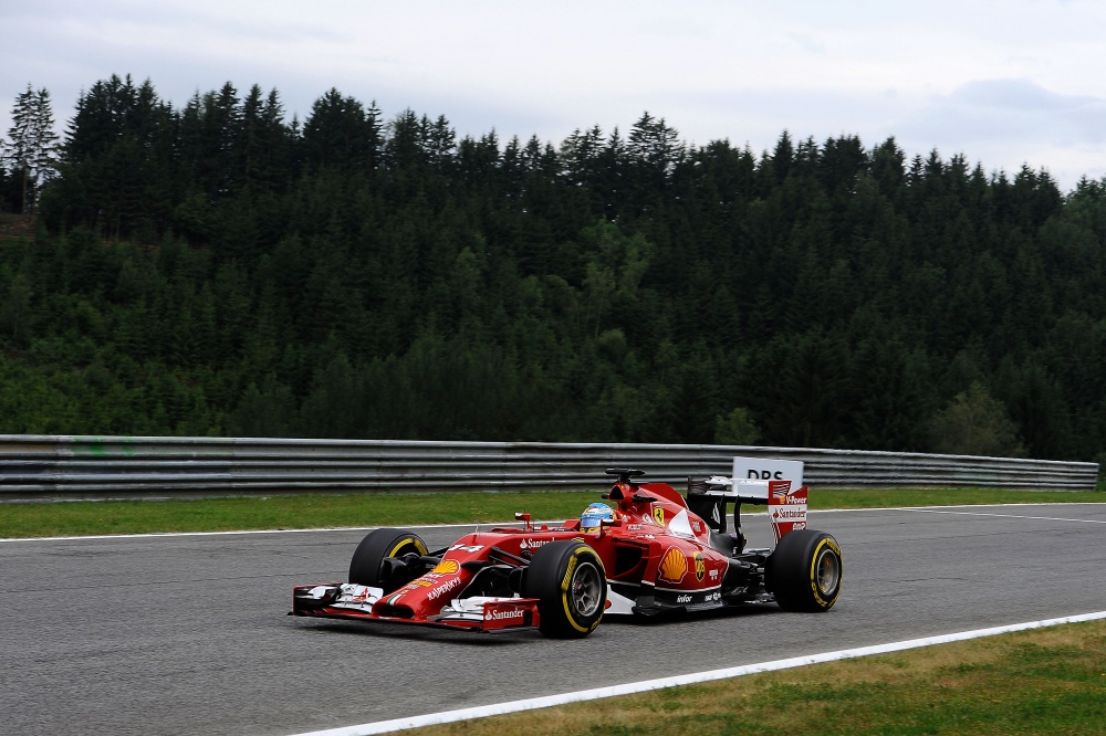 Bild: Formel 1, 2014, Austria, Alonso, Ferrari
