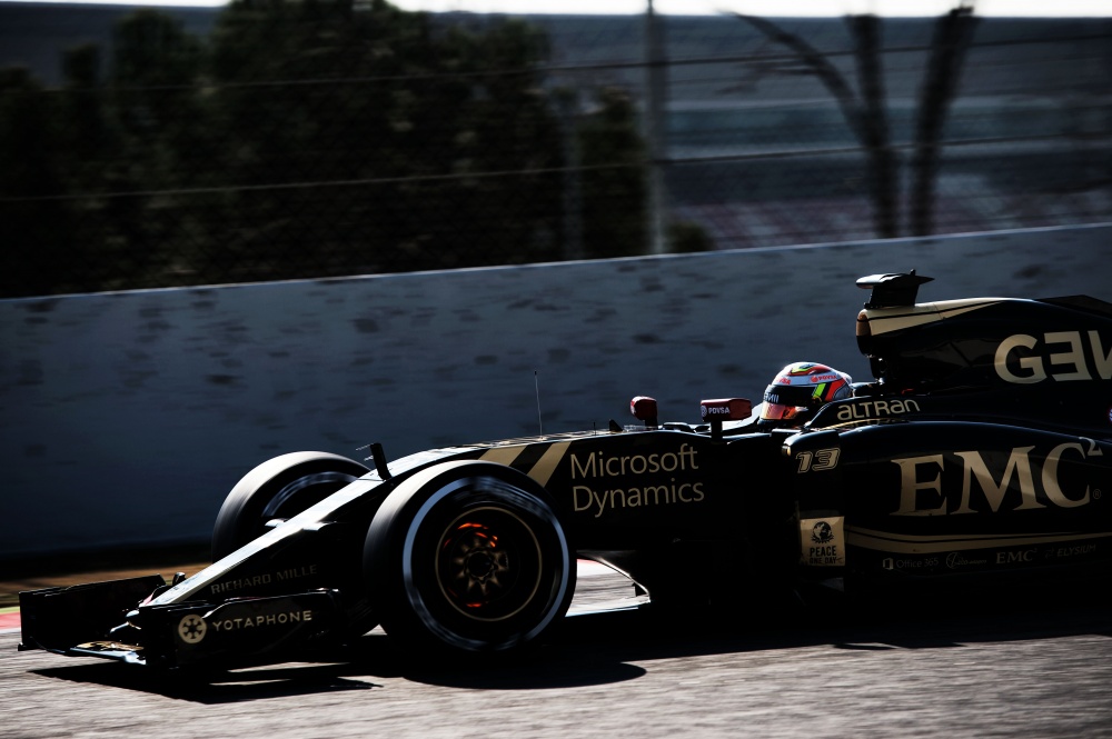 Bild: Formel 1, 2015, Test, Barcelona, Maldonado