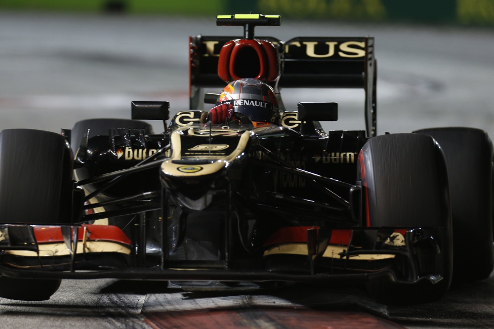 Bild: Formel 1, 2013, Singapur, Grosjean
