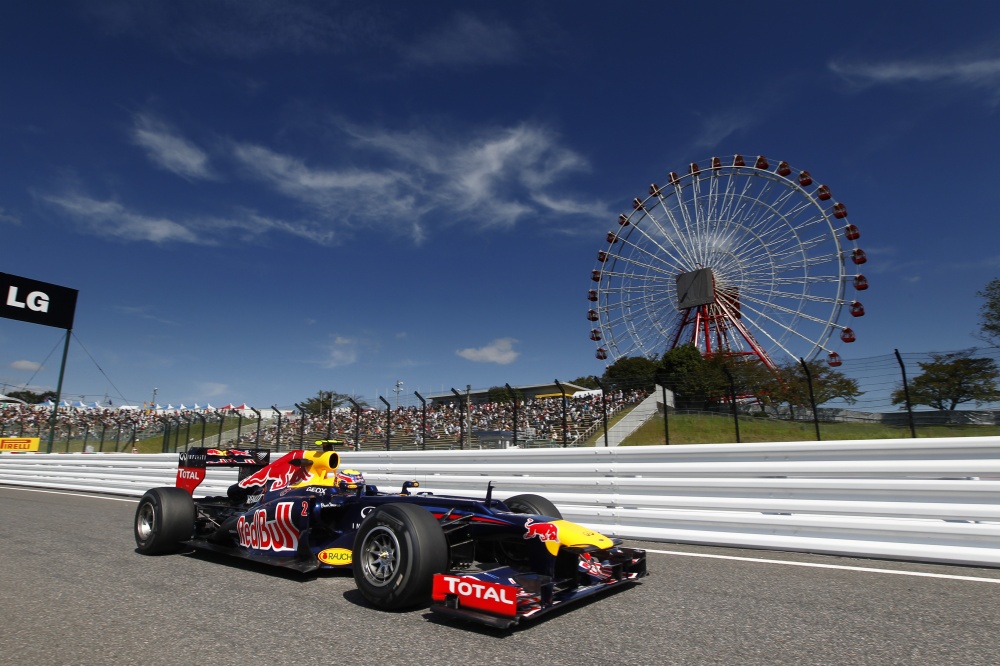 Bild: Formel 1, 2013, Japan, Webber