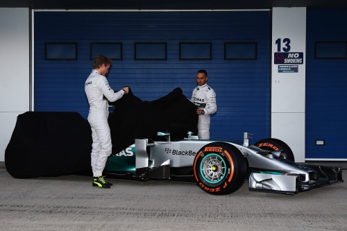 Formel 1 2014: Vorstellung des Mercedes W05
