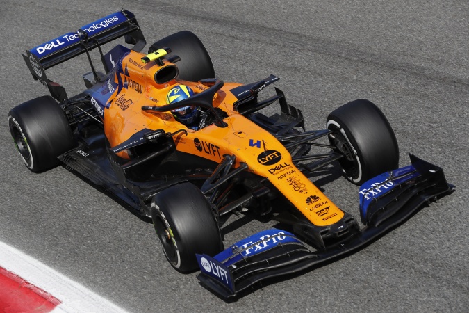 Bild: Lando Norris - McLaren - McLaren MCL34 - Renault
