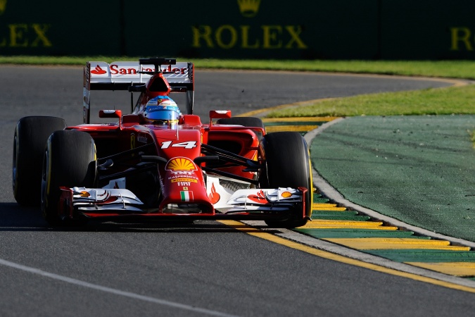 Bild: Fernando Alonso - Scuderia Ferrari - Ferrari F14 T