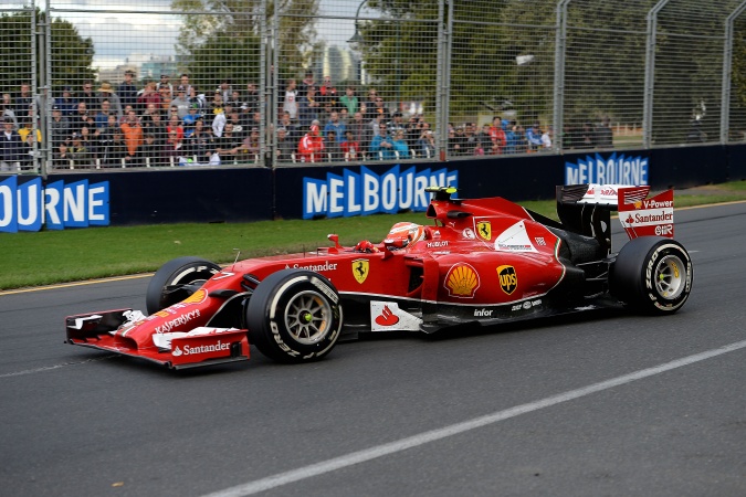 Bild: Kimi Räikkönen - Scuderia Ferrari - Ferrari F14 T