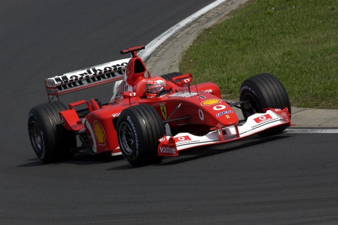 Bild: Michael Schumacher - Scuderia Ferrari - Ferrari F2002