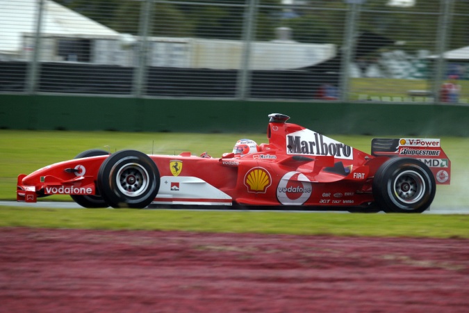 Bild: Rubens Barrichello - Scuderia Ferrari - Ferrari F2004M