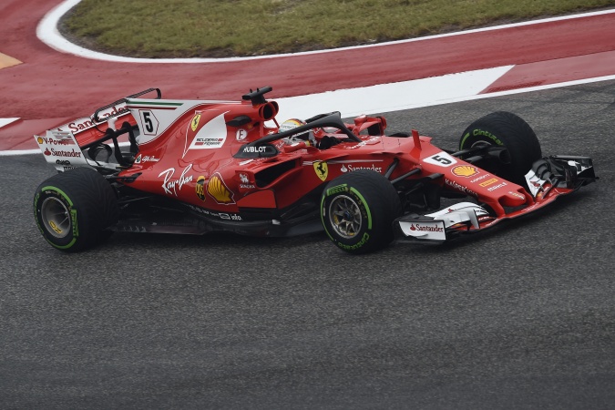 Bild: Sebastian Vettel - Scuderia Ferrari - Ferrari SF70H