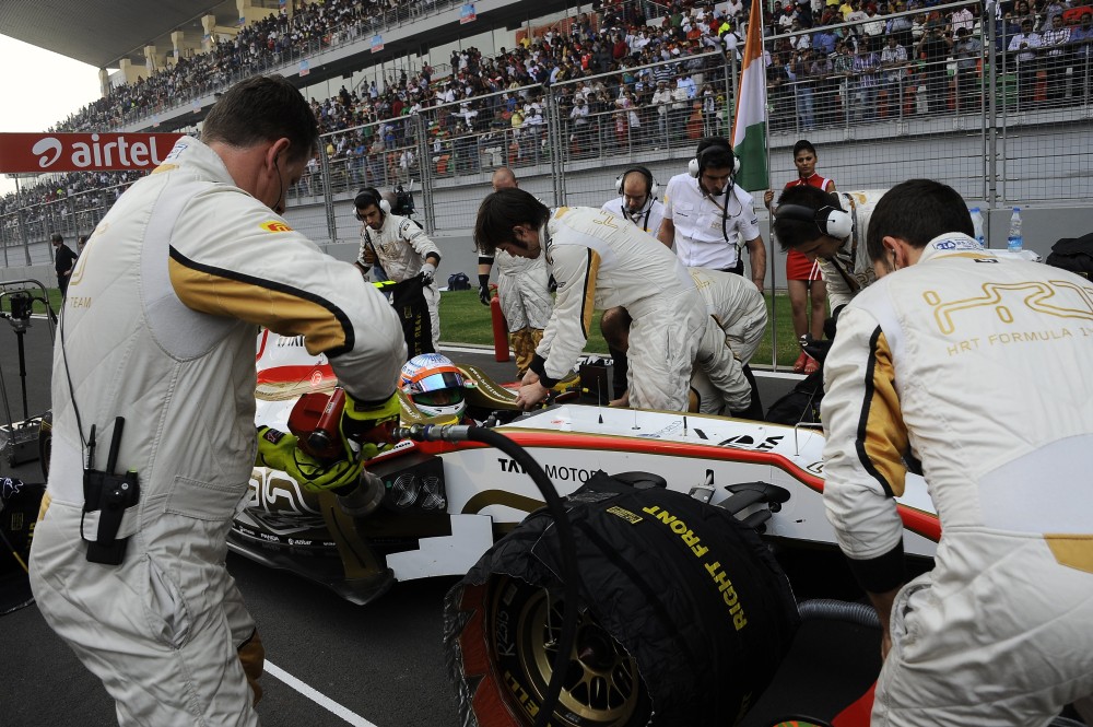 Bild: Narain Karthikeyan India HRT 2012