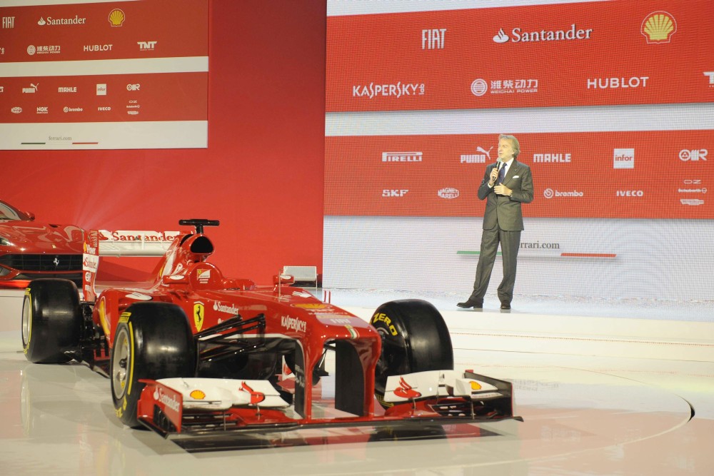 Bild: Ferrari, Montezemolo, 2013