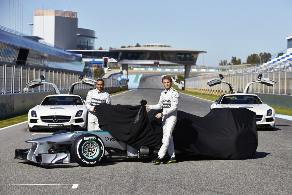 Bild: Mercedes, W04, 2013