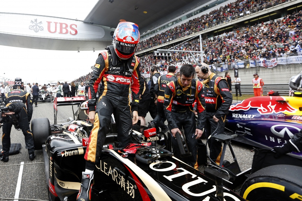 Bild: Formel 1, 2014, China, Grosjean