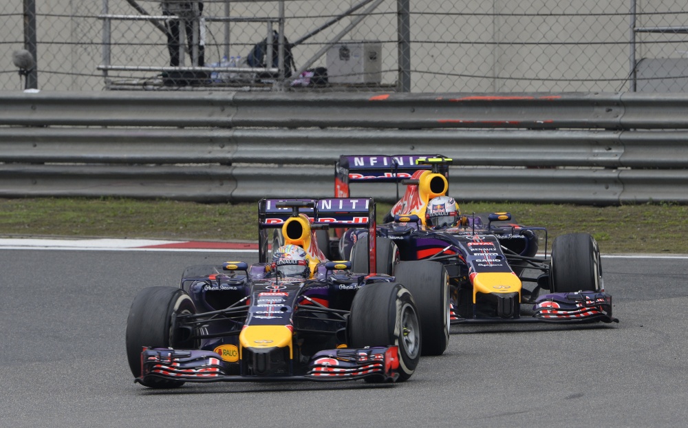 Bild: Formel 1, 2014, China, RedBull