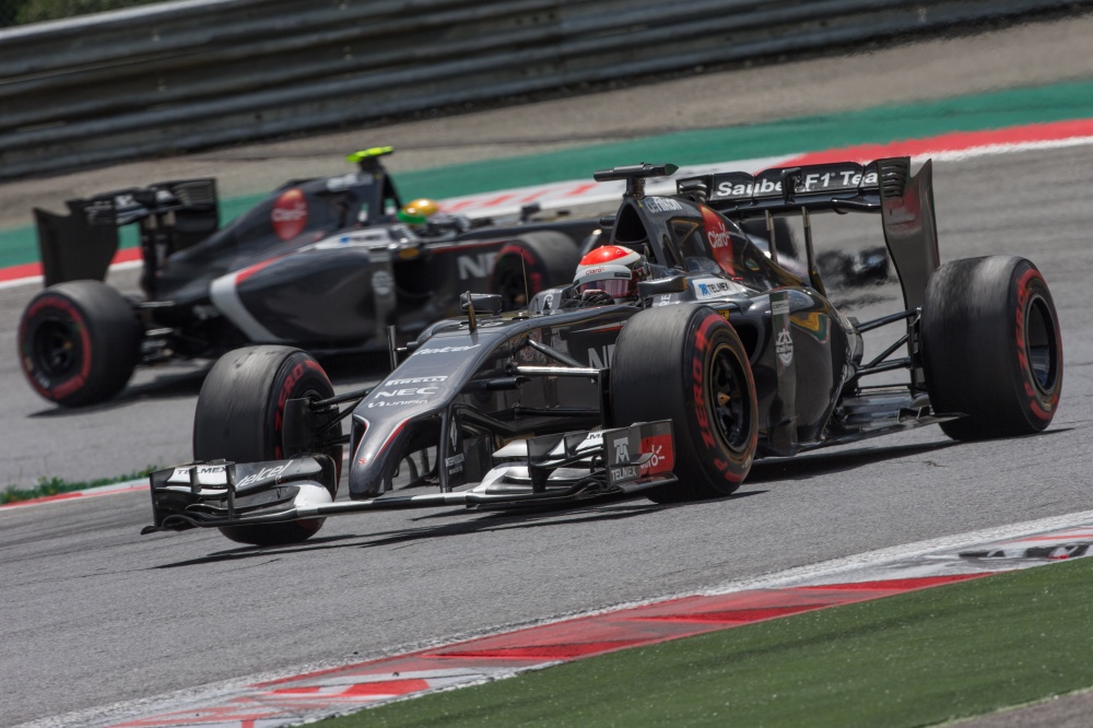 Bild: Formel 1, 2014, Austria, Sauber