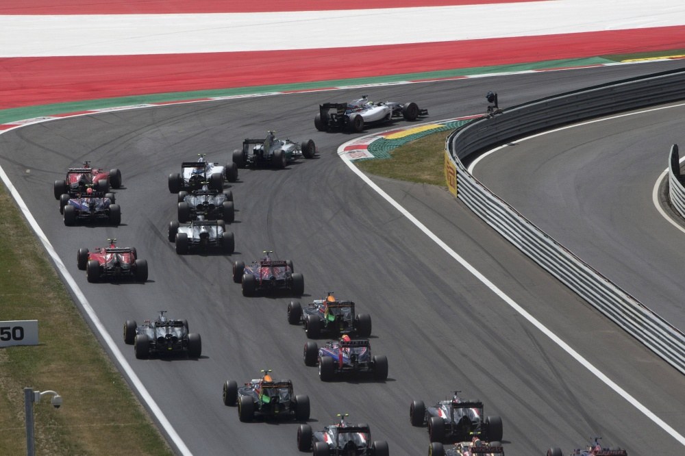 Bild: Formel 1, 2014, Austria, Start