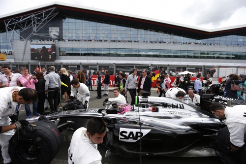 Formel 1, 2014, Silverstone, Button