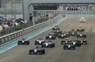 Bild: Formel 1, 2014, AbuDhabi, Start