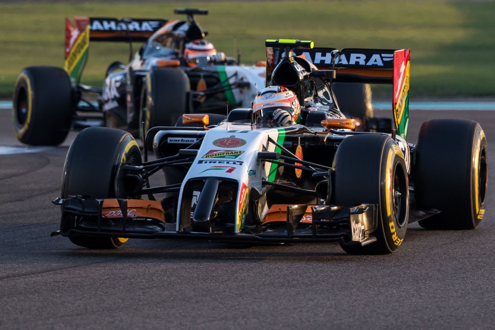 Bild: Formel 1, 2014, AbuDhabi, ForceIndia