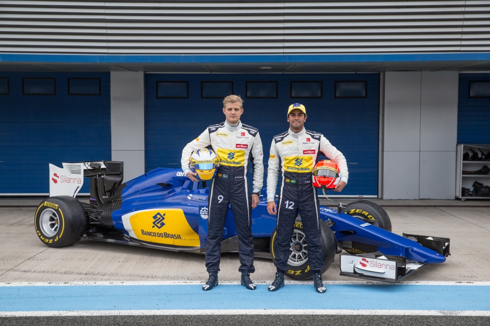 Bild: Formel 1, 2015, Test, Jerez, Nasr, Ericsson