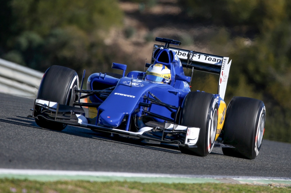 Bild: Formel 1, 2015, Test, Jerez, Sauber