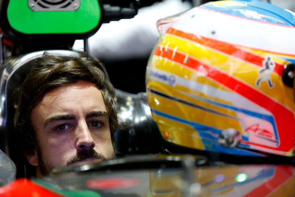 Bild: Formel 1, 2015, Test, Barcelona, Alonso