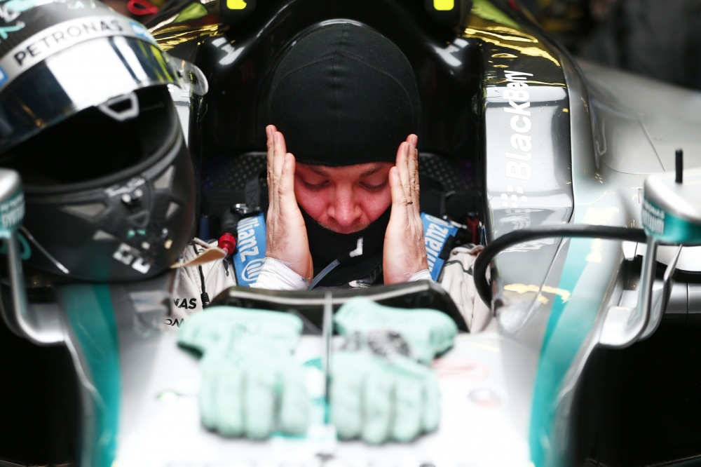 Bild: Formel 1, 2015, Test, Barcelona, Rosberg
