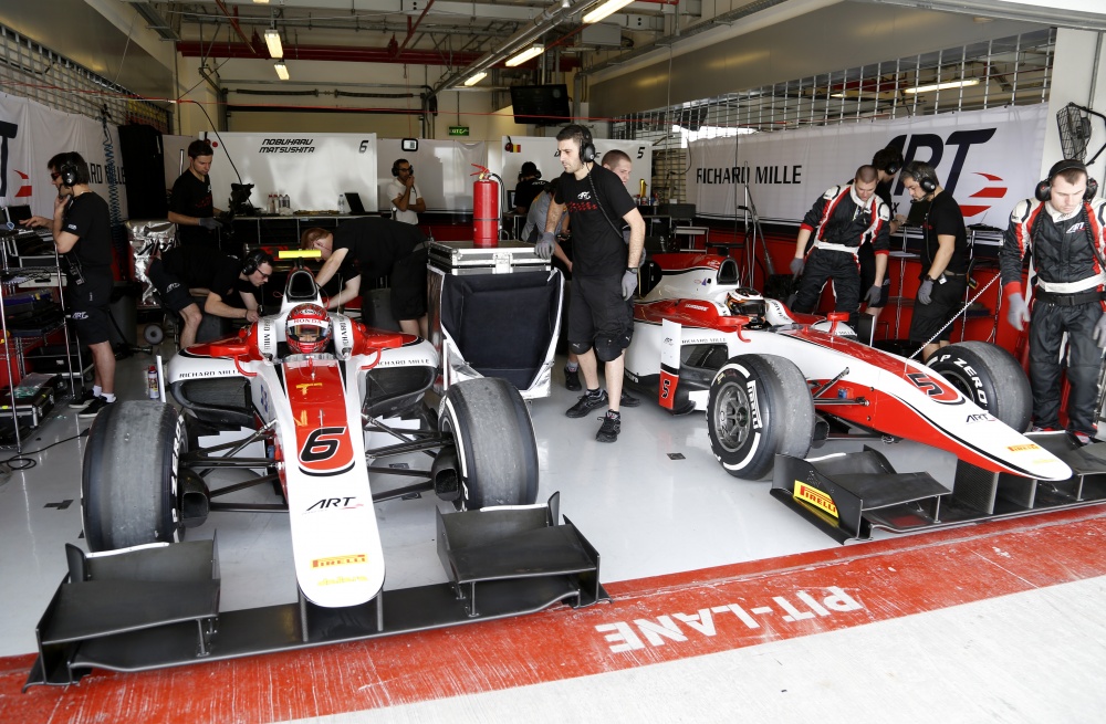 Bild: GP2, 2015, Test, AbuDhabi, Vandoorne, Matsushita