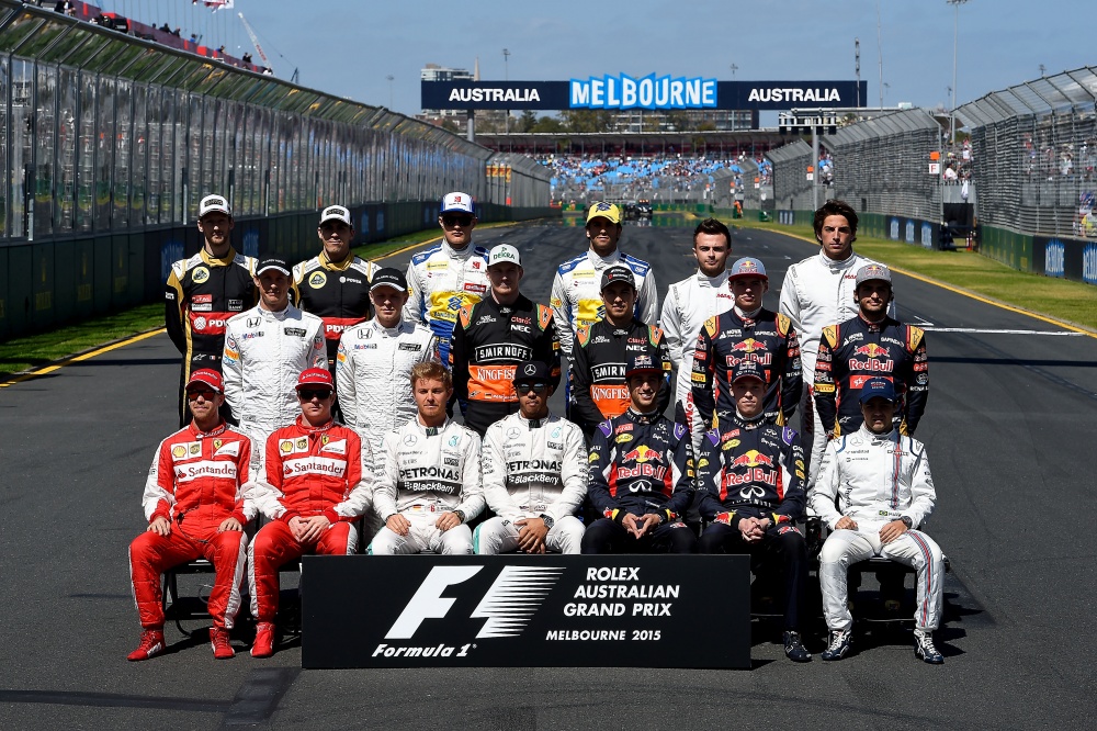 Bild: Formel 1, 2015, Melbourne, Drivers