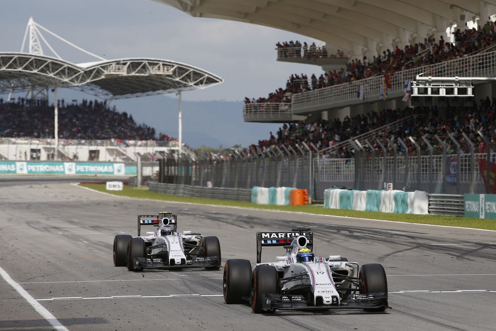 Bild: Formel 1, 2015, Malaysia, Massa, Bottas
