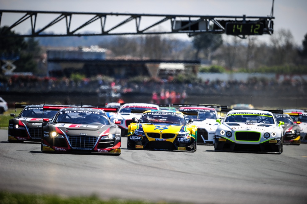 Bild: Blancpain Sprint, 2015, Nogaro, Start