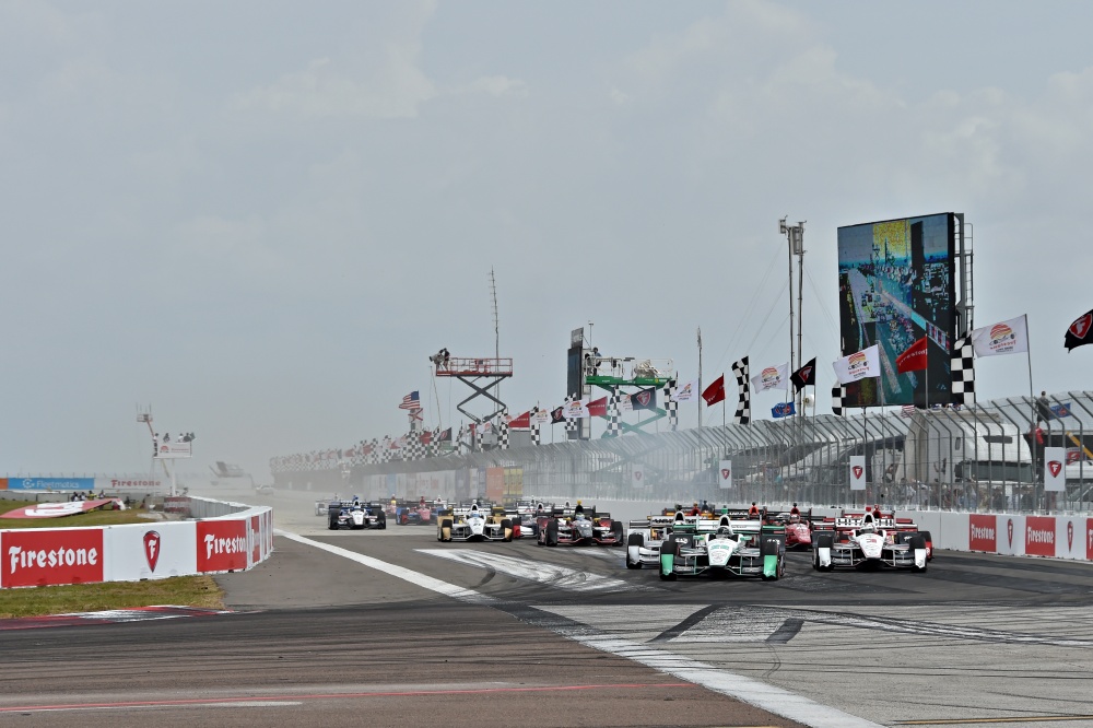 Bild: IndyCar, 2016, St.Pete, Start