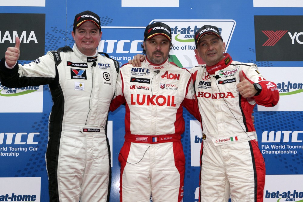 Bild: WTCC, 2013, Monza, Podium, Rennen2
