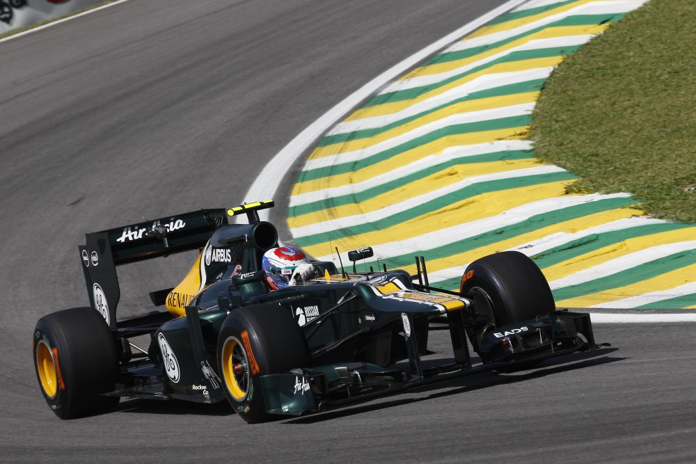 Bild: Vitaly Petrov Caterham Interlagos 2012