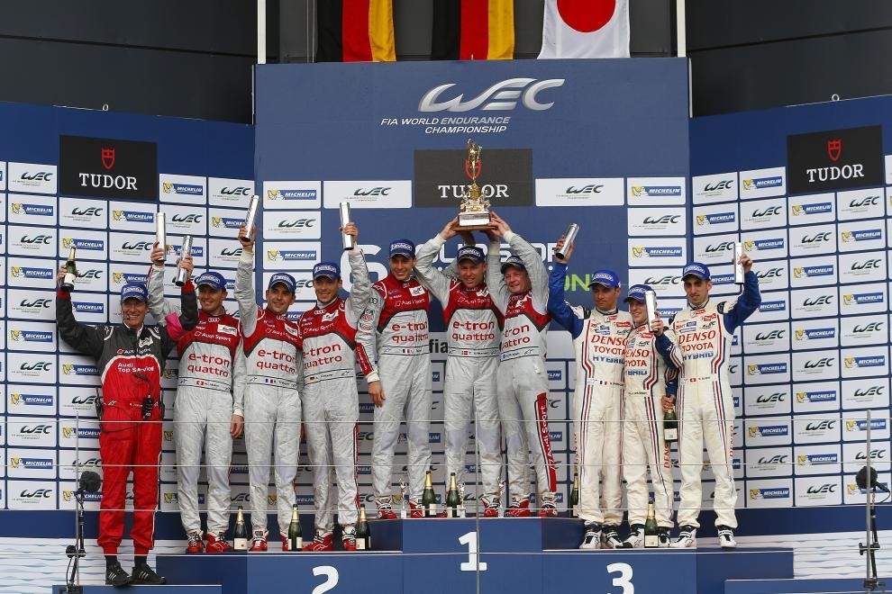 Bild: WEC, 2013, Silverstone, Podium