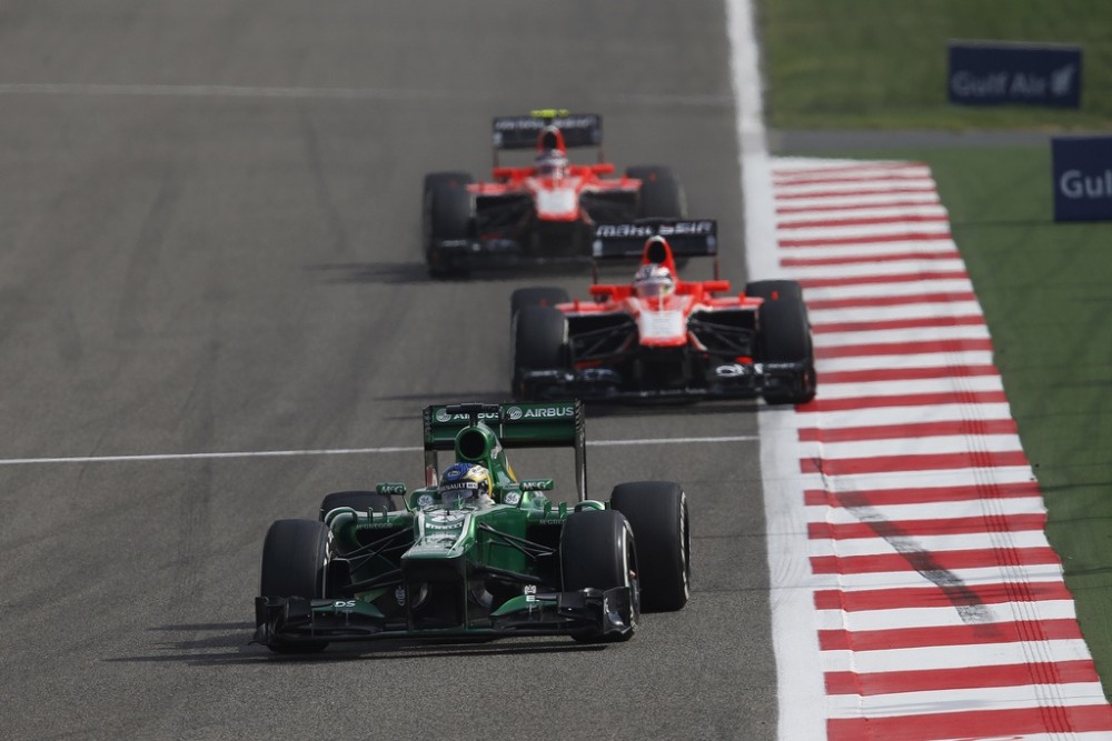 Bild: Formel 1, 2013, Bahrain, Caterham, Marussia