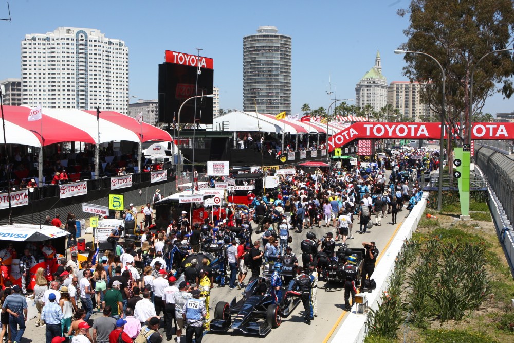 Bild: IndyCar, 2013, LongBeach, Prestart