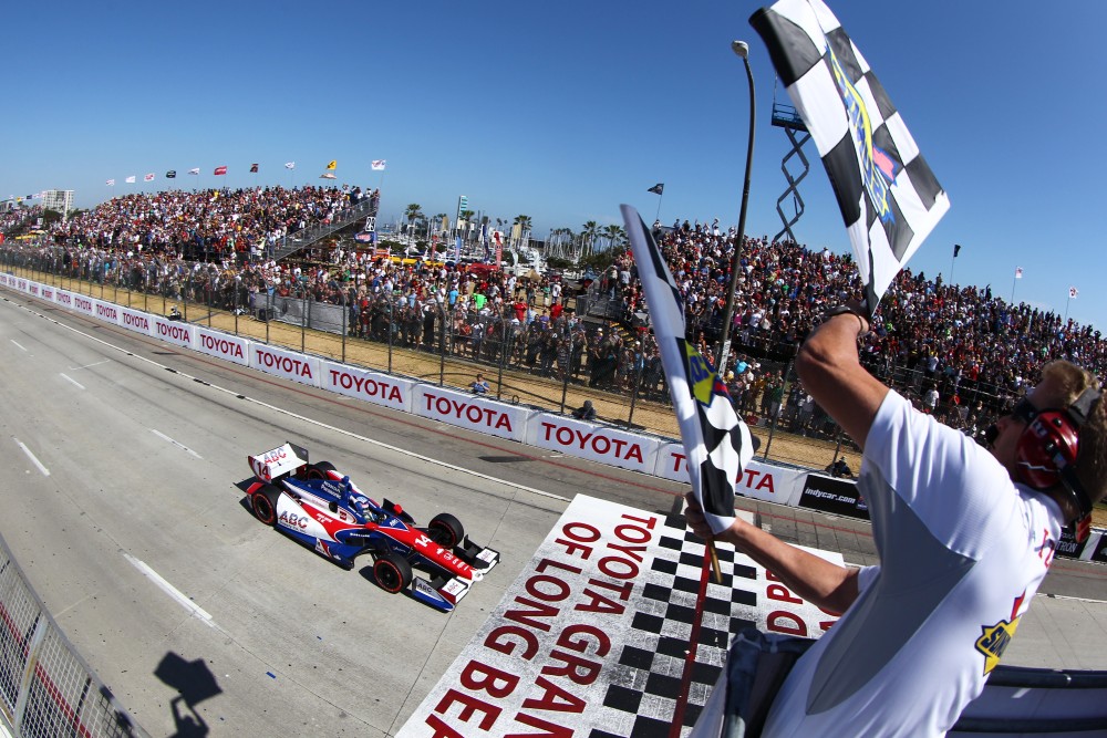 Bild: IndyCar, 2013, LongBeach, Sato