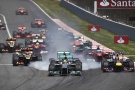 Bild: Formel 1, 2013, Barcelona, Start