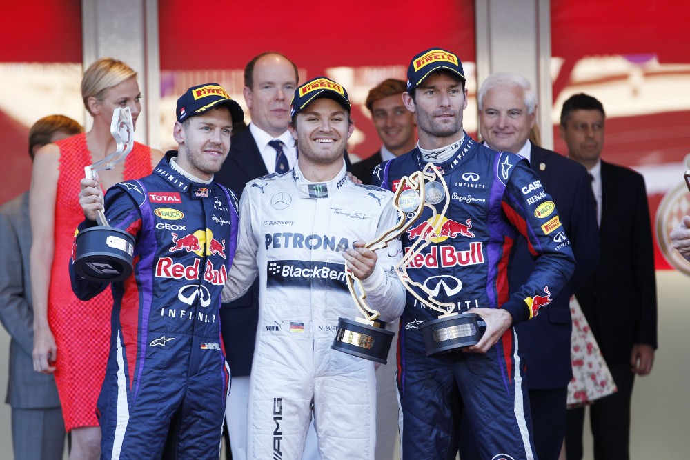 Bild: Formel 1, 2013, Monaco, Podium