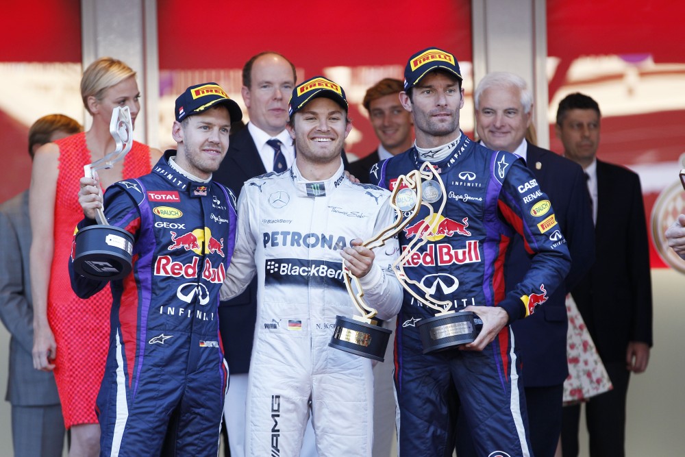 Bild: Formel 1, 2013, Monaco, Podium