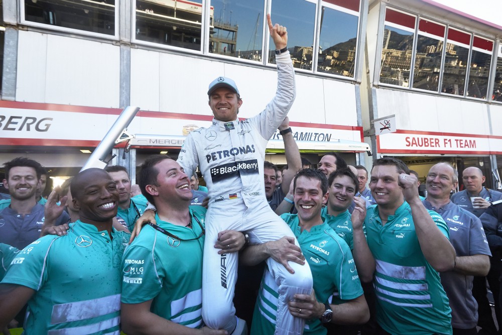 Bild: Formel 1, 2013, Monaco, Rosberg
