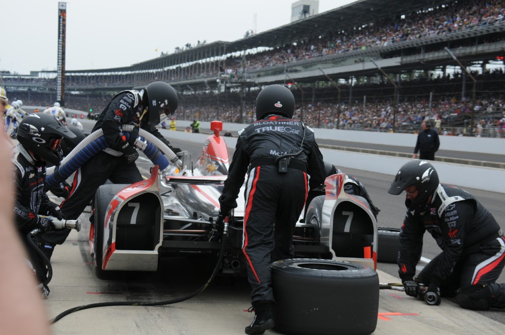 Bild: IndyCar, 2013, Indianapolis, Pitstop