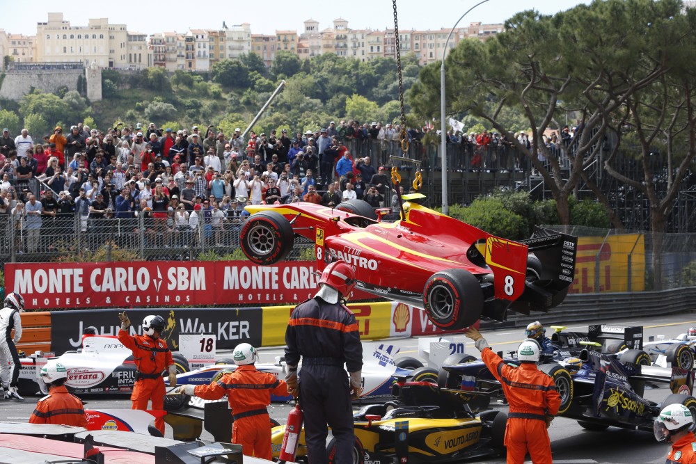Bild: GP2, 2013, Monaco, redflag