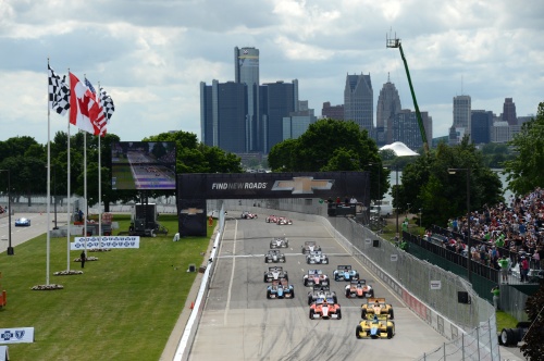 IndyCar, 2013, Detroit, Start 1