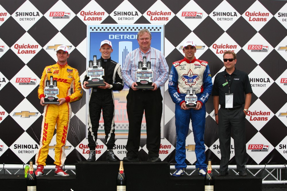 Bild: IndyCar, 2013, Detroit, Podium 1