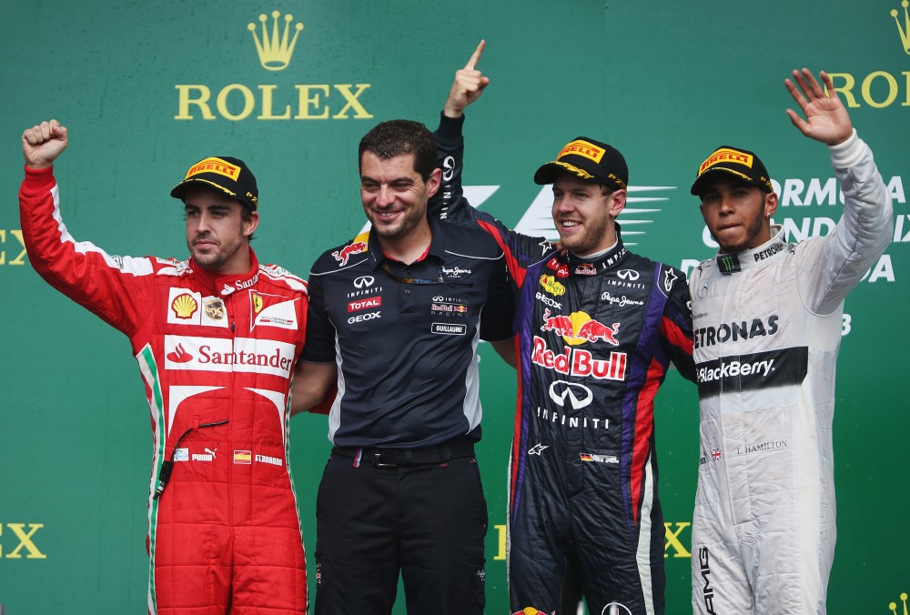 Bild: Formel 1, 2013, Kanada, Podium