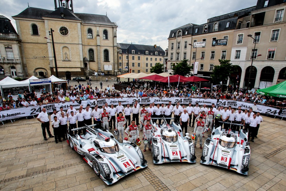 Bild: LeMans, 2013, Presentation, Joest, Audi