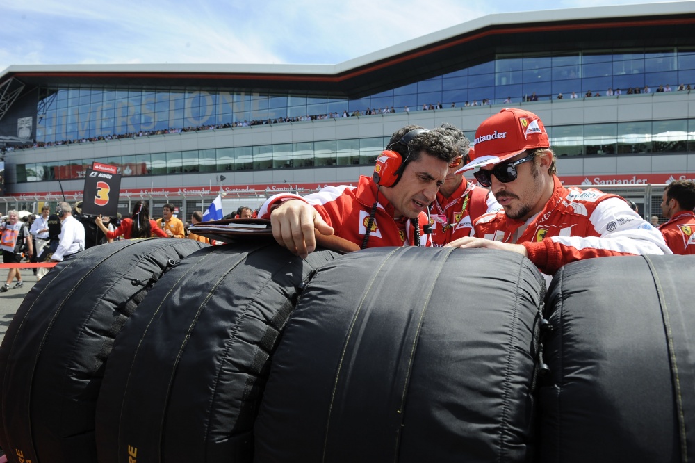 Bild: Formel 1, 2013, Silverstone, Tyres