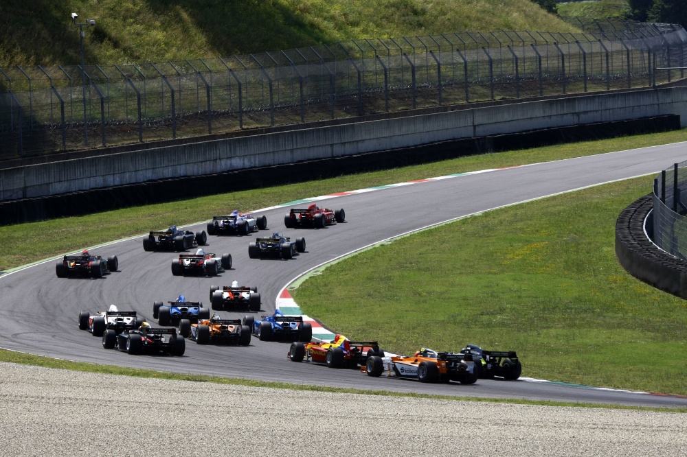 Bild: AutoGP, 2013, Mugello, Start, Rennen2