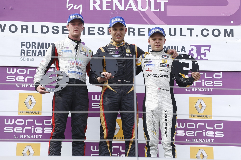 Bild: Renault Worldseries, 2013, Österreich, Podium