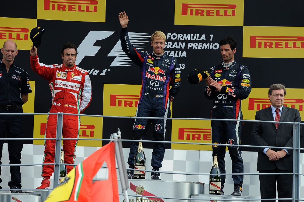 Bild: Formel 1, 2013, Monza, Podium